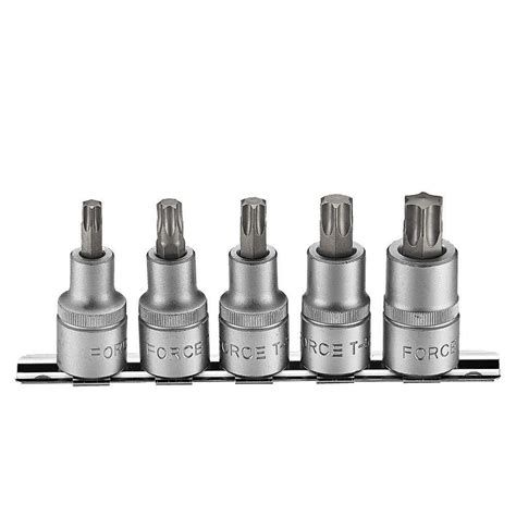 TORX TAILLE 40-45-50-55-60 SUR RACK JEU DE 5 EMBOUTS | Leroy Merlin