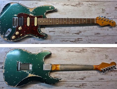 Older Partocaster Strat S Type 2023 Emerald Green Reverb Ireland