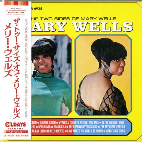 Mary Wells The Two Sides Of Mary Wells Japan Mini Lp Cd Bonus Track