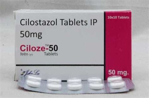 cilostazol tablet mg mg dosage improves blood flow reduces