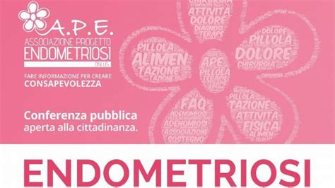 Endometriosi Sai Cos Conferenza A P E Onlus A Collecchio