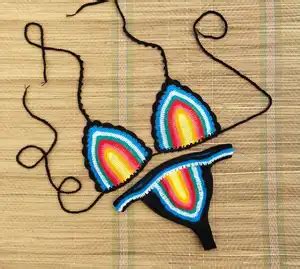 Rasta Crochet Bikini Rasta Crochet Bikini Suppliers And Manufacturers At Alibaba