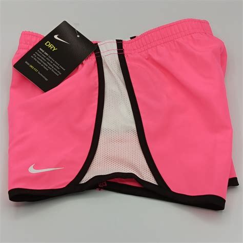 Nike Bottoms Nwt Nike Dri Fit Tempo Girls Shorts Size 6 Hyper Pink Poshmark