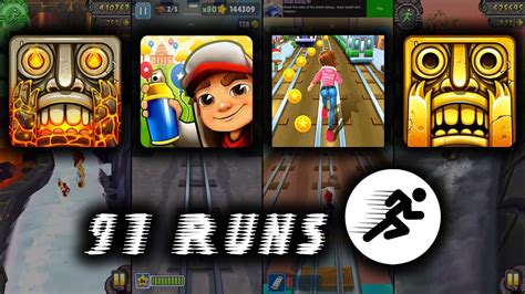 Temple Run Volcano Island Vs Subway Surfers Houston Vs Subway