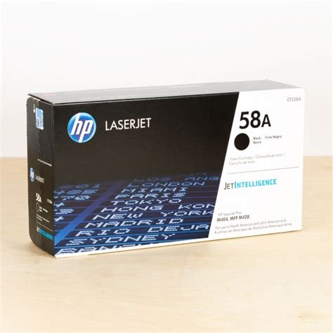 OEM HP 58A Black Toner Cartridge CF258A 123inkjets