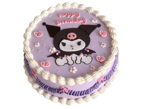 Kuromi Cake Food Drinks Homemade Bakes On Carousell