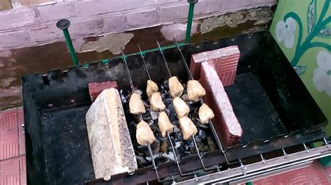 мангал с электроприводом - YouTube