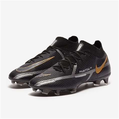 Nike Phantom Gt Ii Elite Df Fg Noir Gris Fonc M Tallique Or