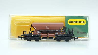 Minitrix N Schotterwagen Fa Bb Ebay