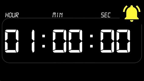 Hour Timer Countdown Stopwatch Youtube