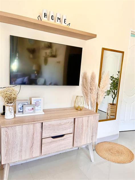 Deko Rumah Kecil Tema Coklat Nude Putih Yang Bajet Simple