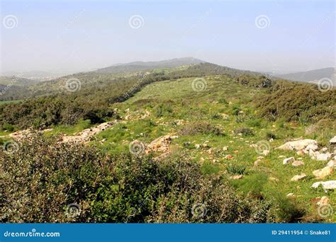 gilboa israel stock photo image  stone rural ground