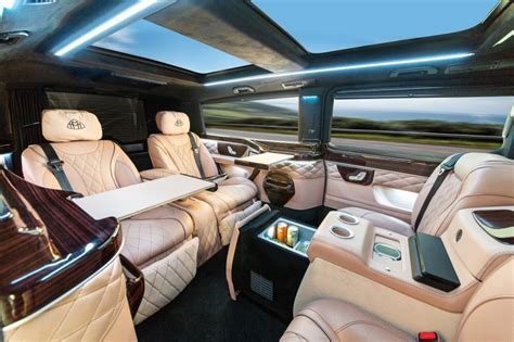 Custom Mercedes Maybach V Class Shows The Range Of Possibilities In Luxury Vans American Luxury