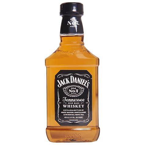 Jack Daniels Black No 7 Tennessee Sour Mash Whiskey 200 Ml Applejack