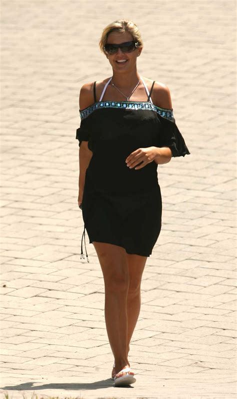 Danielle Lloyd Hot In White Bikini Hot Actress Sexy Pics