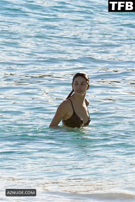 Camila Morrone Sexy Seen Flaunting Her Hot Body In A Bikini At The Beach In St Barts Aznude