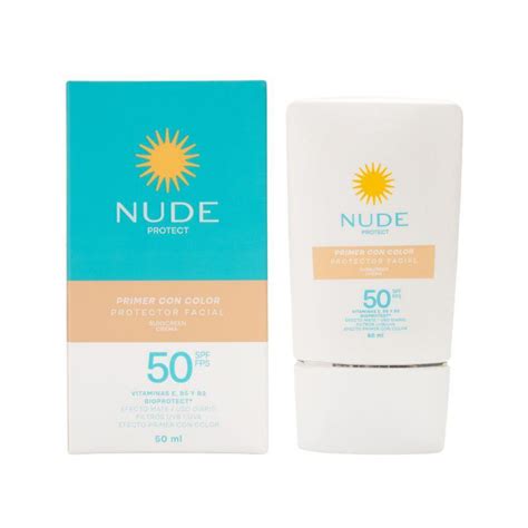 NUDE Protector Facial Primer Con Color SPF Glitberry
