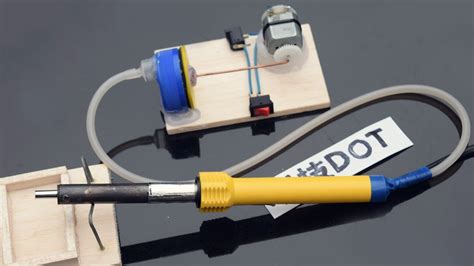 Soldering Iron How To Make A Hot Air Gun Simple At Home YouTube