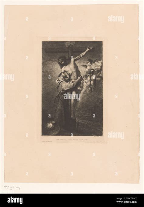 Francis Of Assisi At The Foot Of The Cross Helps Christ Down Léopold