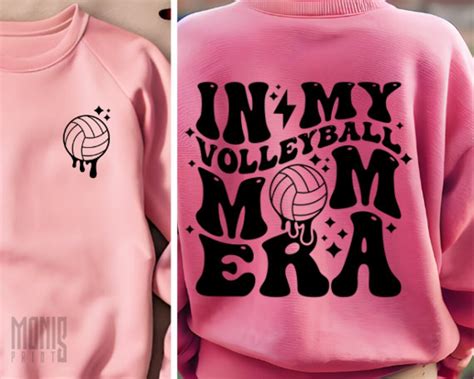 In My Volleyball Mom Era Svg Png Pdf In My Volleyball Svg Volleyball Mom Svg Volleyball Mama Svg