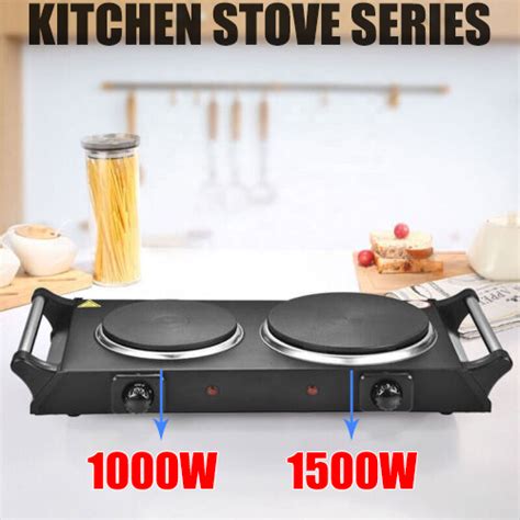 1000 2500W Double Single Portable Electric Hot Plate Table Top Hob Kitchen Stove EBay UK
