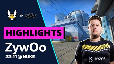 ZywOo HIGHLIGHTS 22 11 Vitality Vs MIBR Nuke IEM Rio 2023