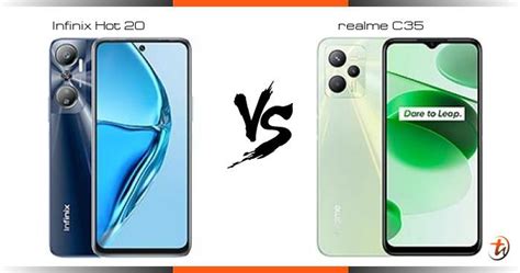 Banding Infinix Hot 20 Dan Realme C35 Spesifikasi Dan Harga Di Malaysia TechNave BM