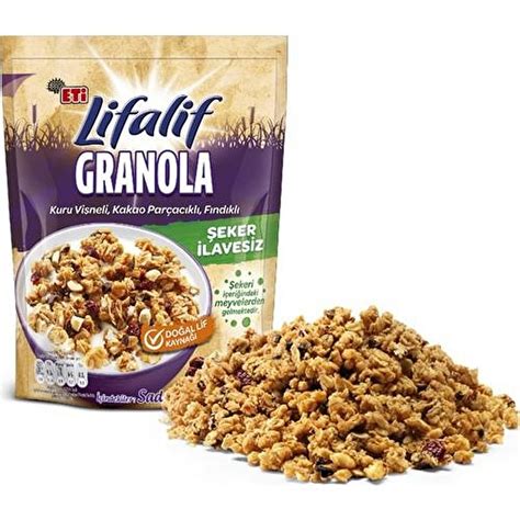 Eti Lifalif Granola Kuru Vi Neli Kakao Par Ac Kl F Nd Kl G X