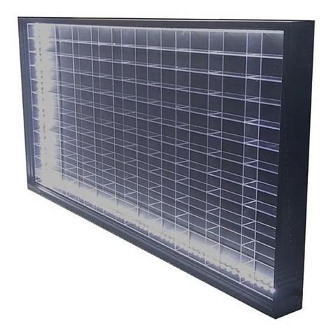 Expositor Acr Lico Led Nichos Miniaturas Hot Pret Art Curitiba Expositor De