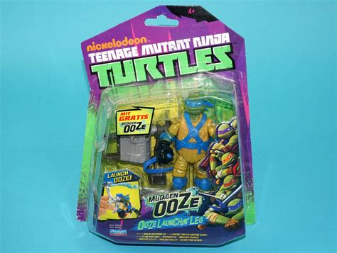 Tmnt Nickelodeon Teenage Mutant Ninja Turtles Ooze Launchin Leo Moc