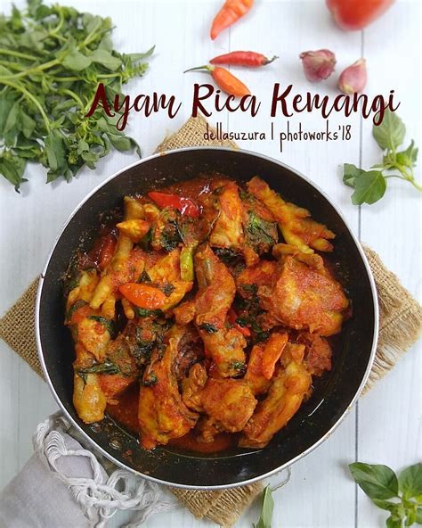 resep ayam bumbu merah enak sederhana  praktis