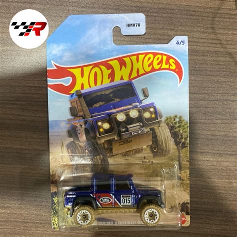 Jual Hot Wheels Baja Series 15 Land Rover Defender Double Cab Biru Jakarta Utara Re Store