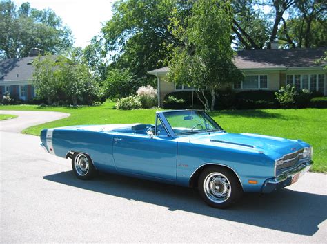 1969 Dodge Dart Gts Convertible Hp383 Rare 1 Of 39 1 Of 1 W23 K H Recall Wheels Classic Dodge