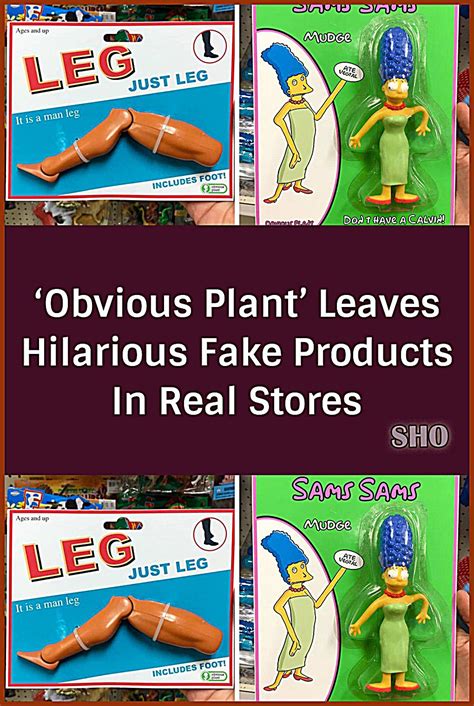 30 Pictures Of Hilarious Fake Items Deliberately Placed In Real Stores