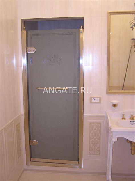 Купить стеклянные двери для ванной и туалета | Angate