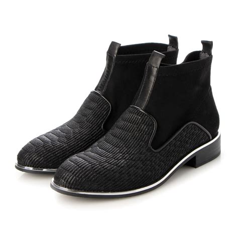ユナイテッド ヌード UNITED NUDE Jamie Bootie Black Python waja bazar 海外ファッションブランド通販サイト公式