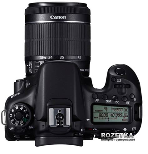 Фотоаппарат Canon EOS 70D 18-55mm IS STM WF Kit Black (8469B035) купить ...
