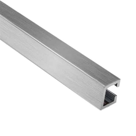 95mm Brushed Chrome Classic Listello 95mm Buy Online The Tilers Hub