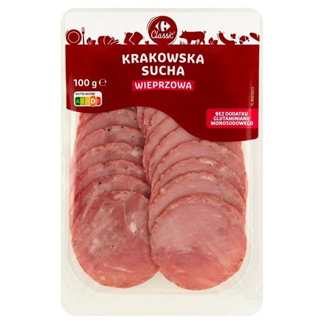 Carrefour Classic Krakowska Sucha Wieprzowa G Zakupy Online Z