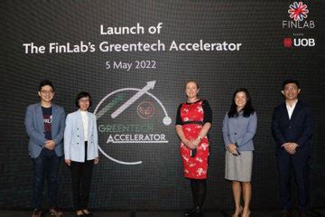 UOB FinLab The Greentech Accelerator ESG Sustainable Finance