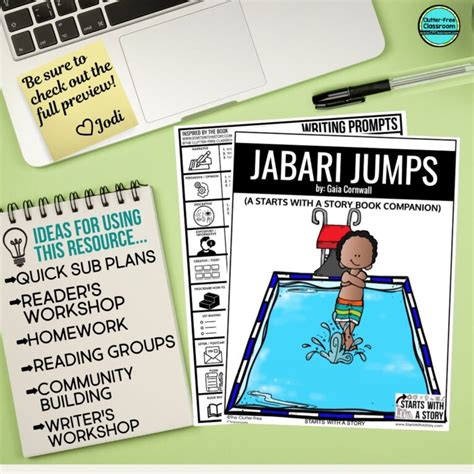 Jabari Jumps Activities And Lesson Plans For 2025 Teaching With Jodi