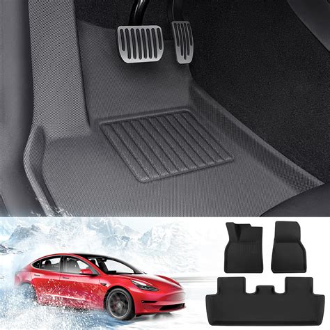 Amazon Qifex Floor Mats For Tesla Model Y Floor Mats