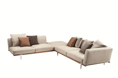 Let It Be Sectional Fabric Sofa By Poltrona Frau Design Palomba