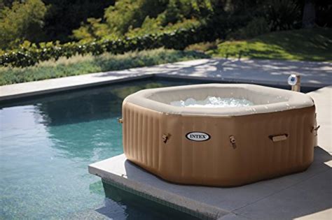 Intex Octagonal Bubble Spa Hot Tub Inflatable