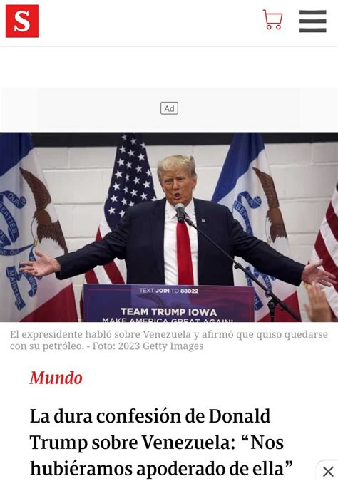 Wanda L Cipriati On Twitter Lo Que Dijo Donald Trump Sobre