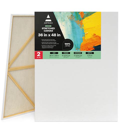 Classic Stretched Canvas 36 X 48 Pack Of 2