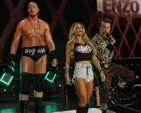 Nxt Its Enzo Amore Colin Cassady And Carmella My Name Is Enzo Amore