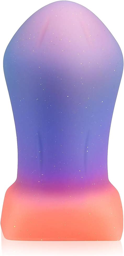 Amazon Sex Factory Silicone Anal Plug Glow In The Dark Butt Plug With Suction Cup Soft Anal