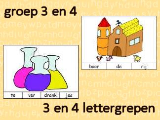 Lettergrepen 3 En 4 Lettergrepen Juf Milou Webshop