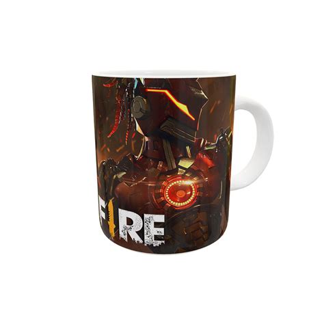 Caneca Free Fire Redenção e Fúria SempreTech Distribuidora